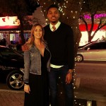 Kent Bazemore with wife Samantha Serpe Bazemore