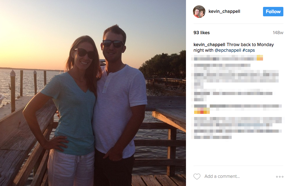 Kevin Chappell's Wife Elizabeth Chappell - PlayerWives.com